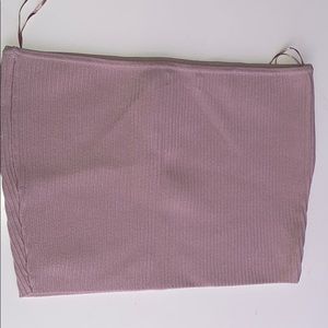 LA Hearts Sweater Tube Top